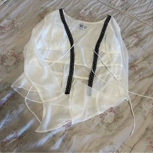 Princess Polly “Taliyah long sleeve top” size 8